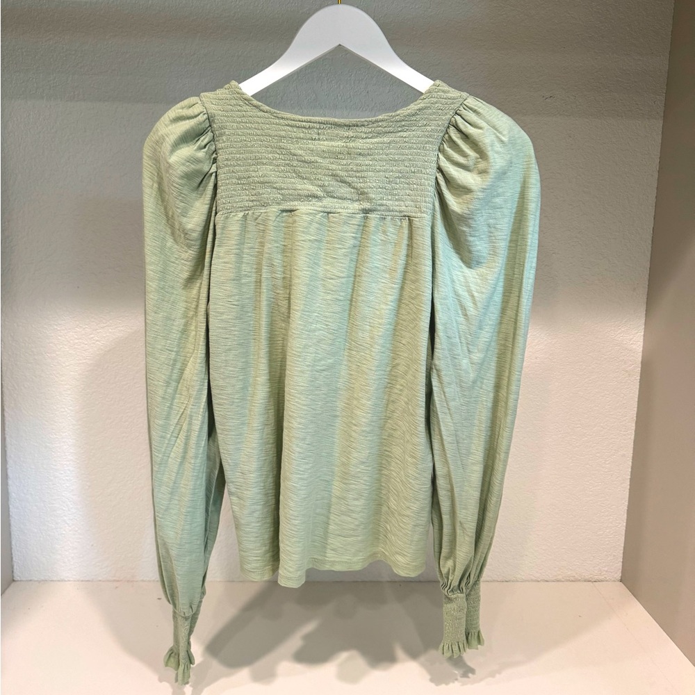 Abigail Festival Tee - Nation LTD - Color Pistachio - Picture 6 of 8